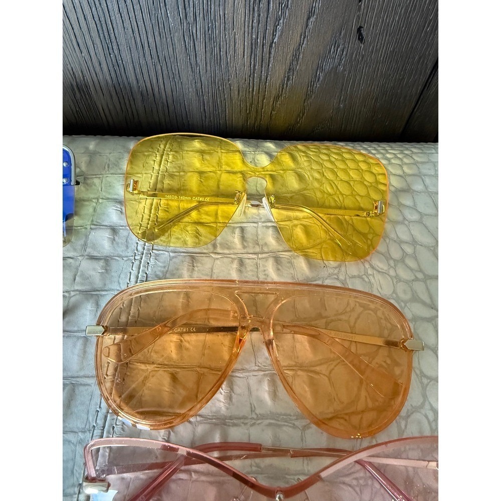 Lot of 10 Trendy Sunglasses – Y2K, Festival, Streetwear, Brand New - Picture 6 of 11